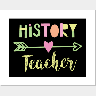 History Teacher Gift Idea Posters and Art